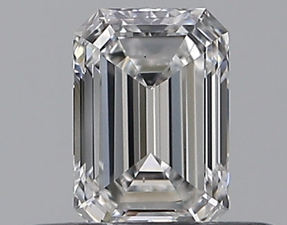 0.31CT EMERALD VS2 D WH