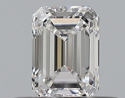 0.35CT EMERALD SI1 F WH