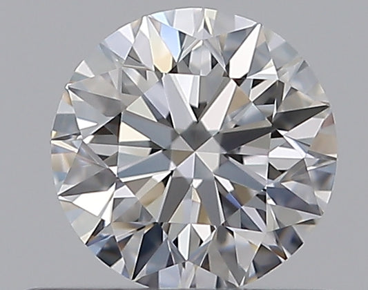 0.51CT ROUND VVS2 D WH