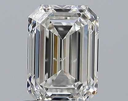 0.73CT EMERALD SI1 G WH