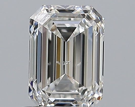 0.73CT EMERALD SI1 G WH