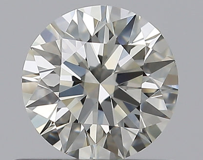0.61CT ROUND VVS2 K WH