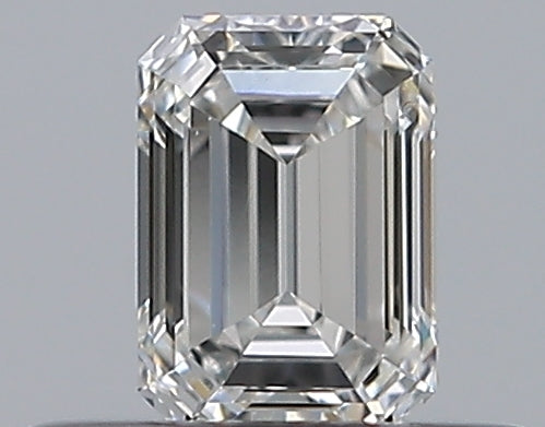 0.31CT EMERALD VS2 F WH