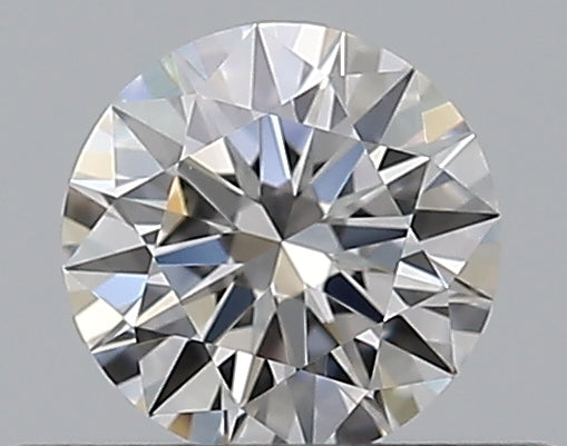 0.35CT ROUND VVS2 F WH