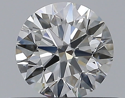 0.50CT ROUND SI1 F WH