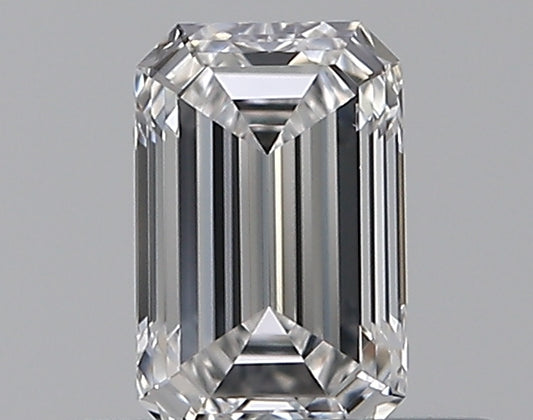 0.33CT EMERALD VVS2 D WH