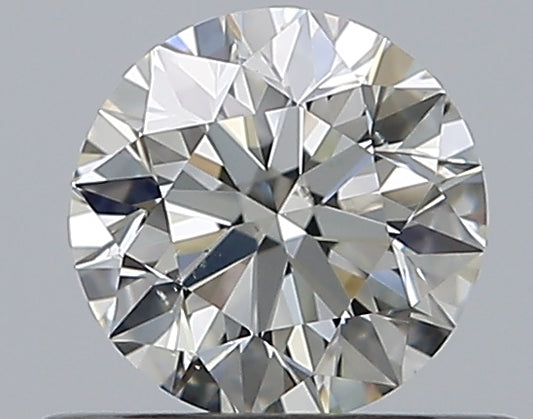 0.50CT ROUND SI1 J WH