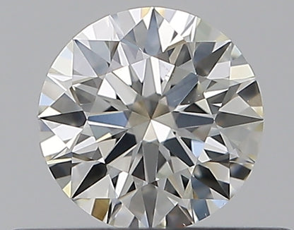 0.38CT ROUND SI1 J WH