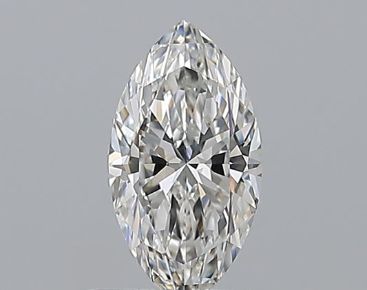 0.61CT MARQUISE VVS2 F WH