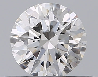 0.32CT ROUND SI1 G WH