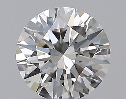 0.31CT ROUND VVS2 F WH