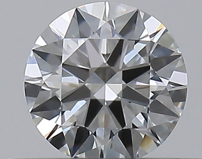0.34CT ROUND VVS2 G WH