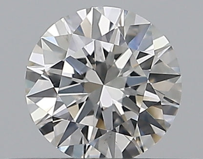 0.32CT ROUND SI1 G WH