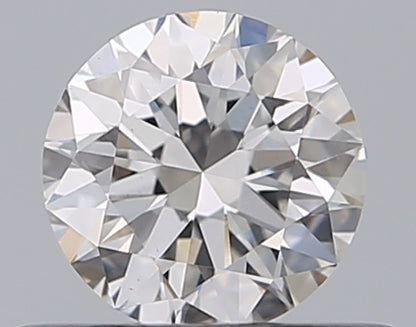 0.35CT ROUND VS2 F WH