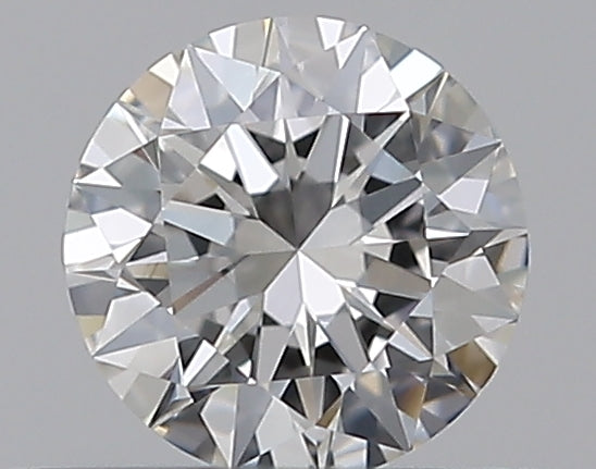 0.32CT ROUND VVS2 G WH