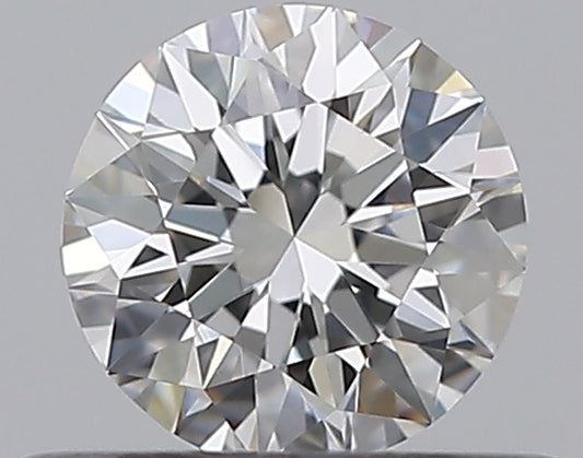 0.36CT ROUND VVS1 F WH