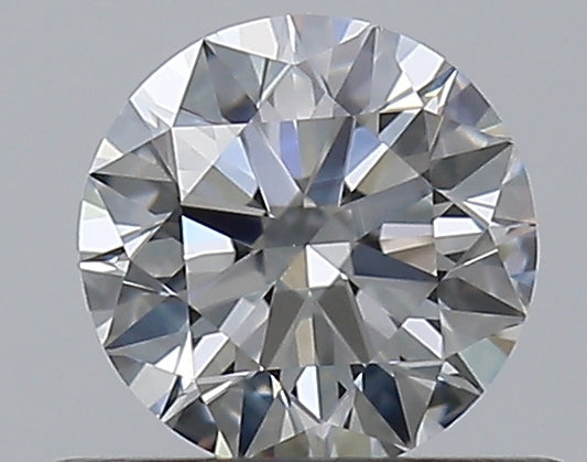 0.50CT ROUND VVS2 G WH