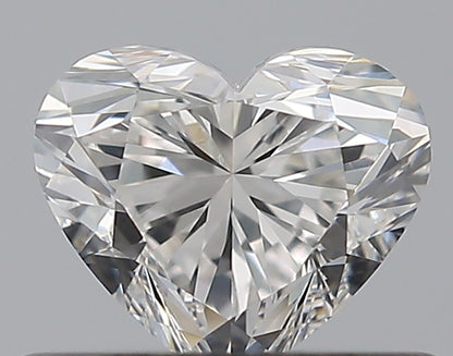 0.50CT HEART VS1 F WH