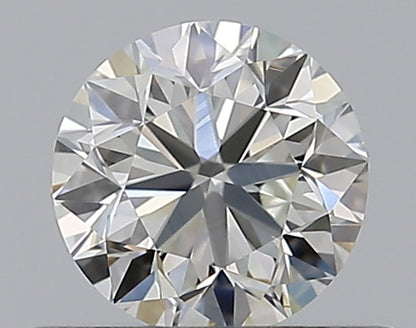 0.51CT ROUND VVS2 I WH