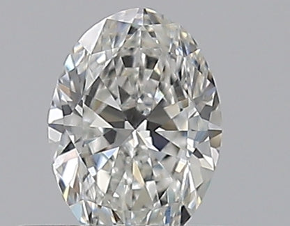 0.30CT OVAL VVS2 F WH