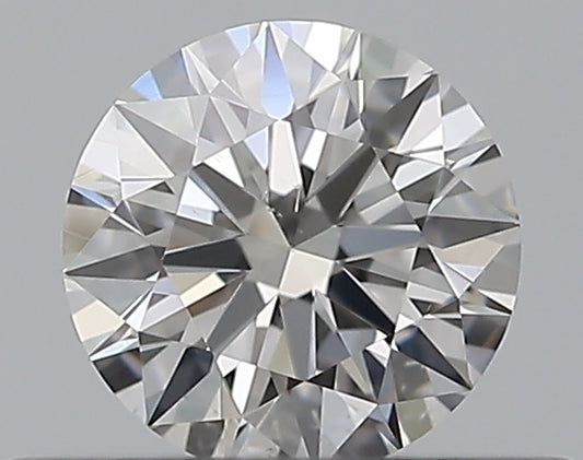 0.35CT ROUND SI1 F WH
