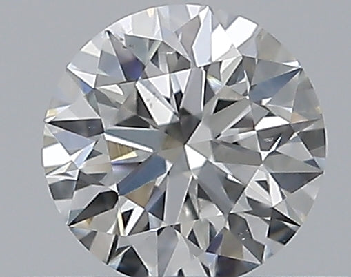 0.36CT ROUND SI1 F WH