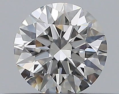 0.30CT ROUND VVS2 F WH