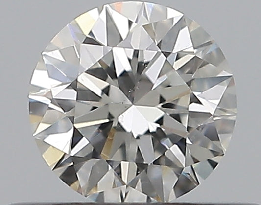 0.37CT ROUND SI1 G WH