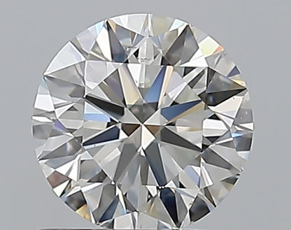 0.90CT ROUND SI1 H WH