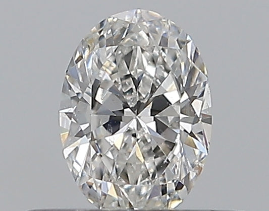 0.31CT OVAL SI2 E WH