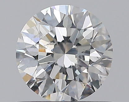 0.75CT ROUND SI2 G WH