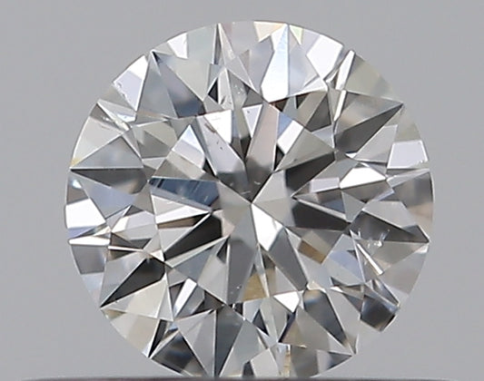 0.35CT ROUND SI2 F WH
