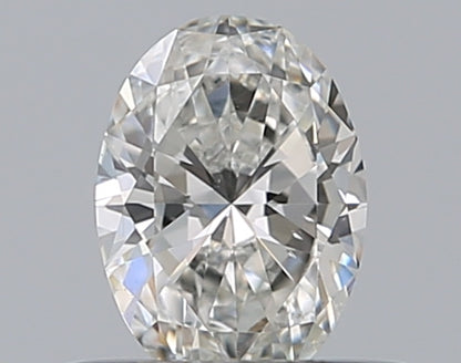 0.35CT OVAL SI1 G WH