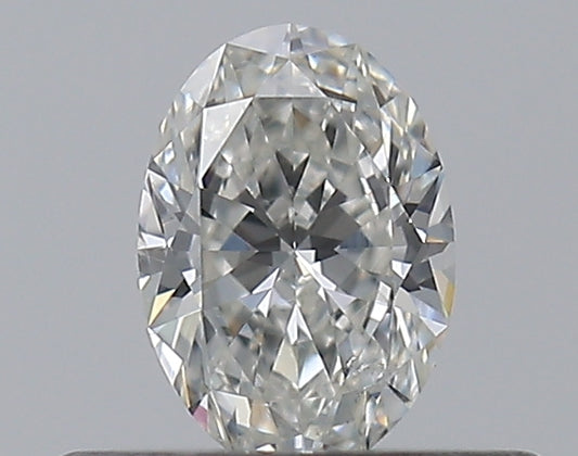 0.30CT OVAL SI2 G WH