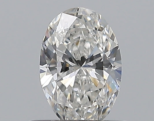 0.41CT OVAL SI1 F WH