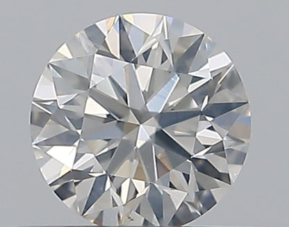0.37CT ROUND SI2 G WH