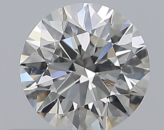 0.35CT ROUND SI2 F WH