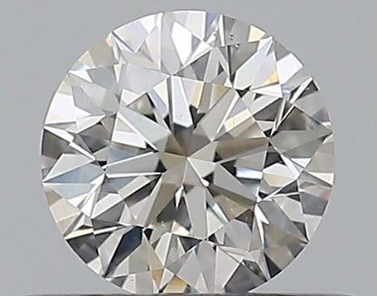 0.37CT ROUND SI1 G WH