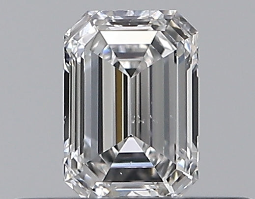 0.30CT EMERALD SI1 E WH