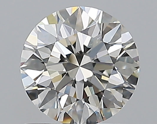 0.90CT ROUND SI1 G WH