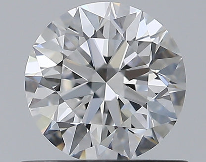 0.70CT ROUND VVS2 D WH