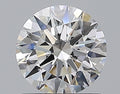 0.91CT ROUND VVS2 E WH