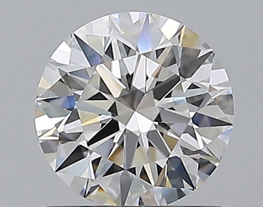 0.91CT ROUND VVS2 E WH