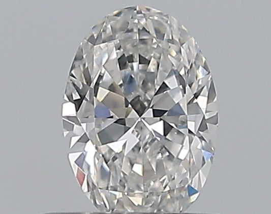 0.33CT OVAL SI1 E WH