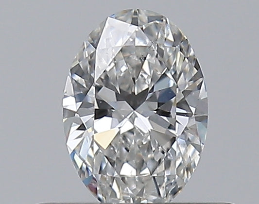 0.30CT OVAL SI2 F WH