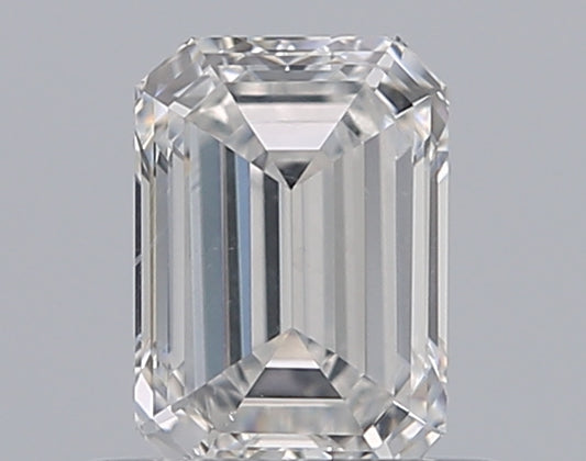 0.50CT EMERALD SI2 E WH