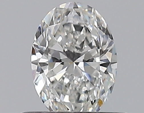 0.43CT OVAL SI1 F WH
