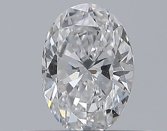 0.40CT OVAL SI2 D WH