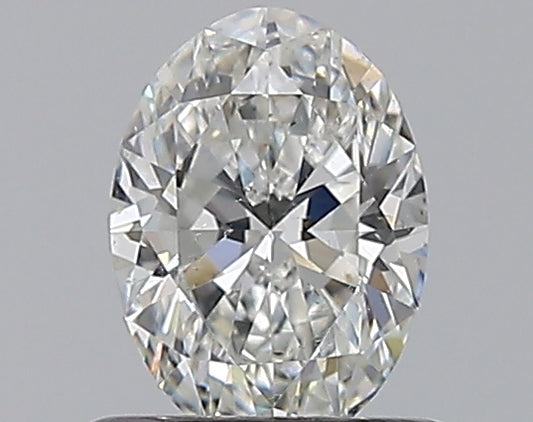 0.62CT OVAL SI1 G WH