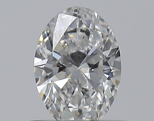 0.33CT OVAL SI1 E WH